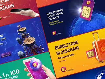 Pack of web banners adobe illustrator adobe photoshop cc banner ads banner design block chain