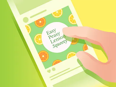 Social Media Post gradient illustration social media social post vector