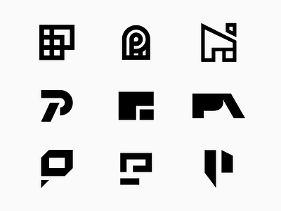 PA Logo Mark Exploration architecture brand buildings hidden home house logo logomark streets