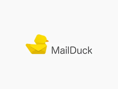 Mailduck Logo branding design duck email logo mamon mamon.pro service web