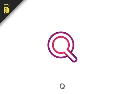 Q Monogram brand identity brand identity design branding corporate branding design flat illustration illustrator cc lettering logo logo branding logo design minimal photoshop type typography vector
