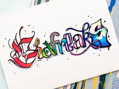 Grafreaks lettering sign design fonts graffiti art illustration lettering logo typography