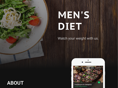 mobile app for men diet figma men mobile app ux ui design