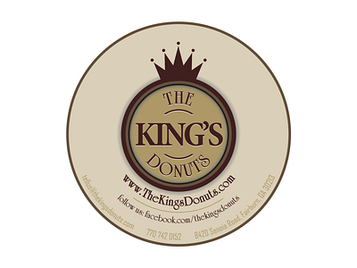 Kings Donuts brand creation brand id brand identity branding consumer design design identity package design illustration logo logo creation packagedesign packaging label retail store signage vector