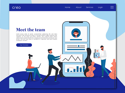 Team work illustration best illustration blue build design effor group illustration mobile mobile app development team team building teamwork uiux uxd vector vectorart webdesign webdesigner webillustration website