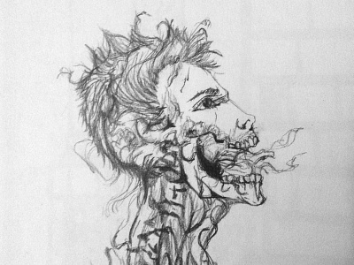 Soul Emergence drawing illustration art pencil art sketch