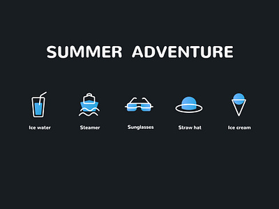 Summer icon ui 图标