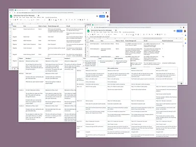 Copywriting Process for Product Design check out content copy copywriting error message messaging narrative onboarding sign up subscribe form subscription text ux