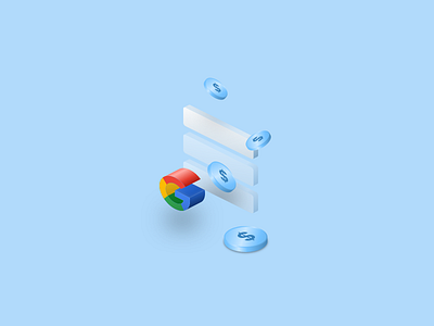 Google Isometric Illustration 1