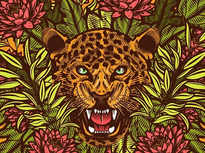 Balam (Jaguar) adobe adobe illustration character design digital graphic design illustration illustration digital illustrator jaguar maya stay rotten vector vector art vector artwork wacom wacom bamboo