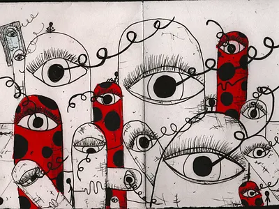 Drawing _ Fanzine 3 capsules fanzine illustration metamorphosis pills