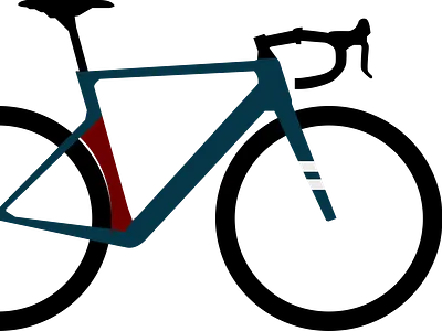 Bicycle Paint Job Idea bicycle bike cycling design illustration vector