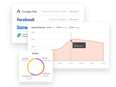 Website Imagery user interface website