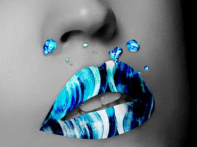 BESOS DE AGUA adobe adobe illustrator adobe photoshop design digital digital art graphic art graphic design wacom