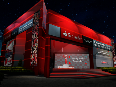 Santander Bank F1 season custom f1