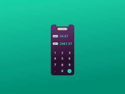 04: Calculator 04 calculator calculator ui converter daily ui gradient ui