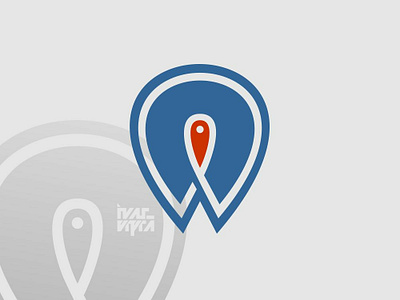W Place Monogram brand branding brandmark icon identity illustration initial letter w logo logogram logomark logotype mark monogram monogram logo place symbol typography w world