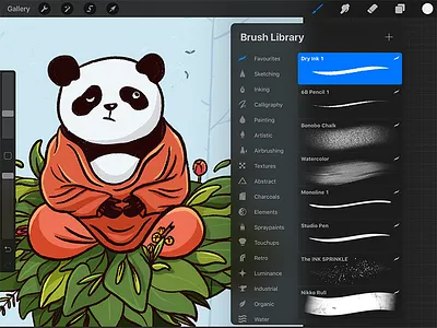 Illustration With Procreate Brushes illustration illustration art ipad pro procreate procreate app procreate brush