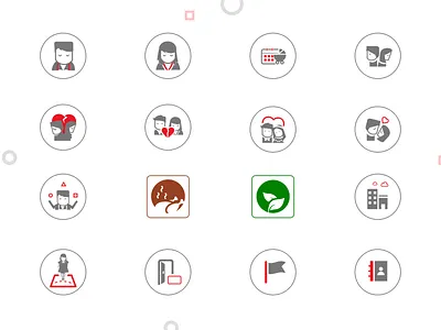Iconography icon design icons profile icons