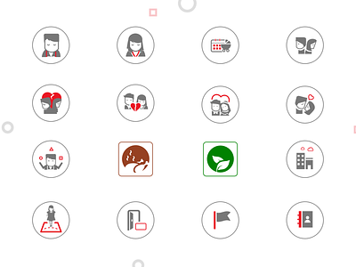Iconography icon design icons profile icons
