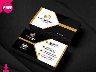 Free Sample Photography Business Card Psd Template Cover artist business card business card clean business card corporate business card free business card minimal business card modern business card musician business card simple business card visitingcard