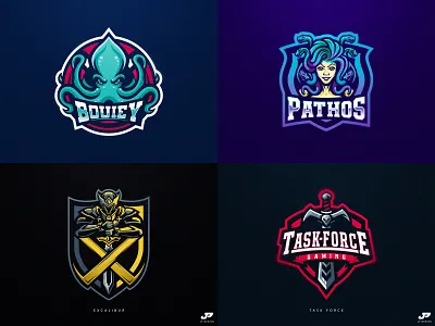 2018 esports gaming gaming logo logo logo design logotype sport logo