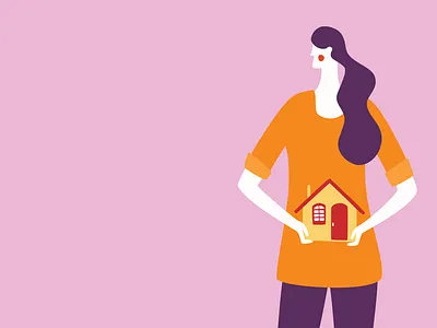 Dónde está la puerta de nuestra casa? illustration