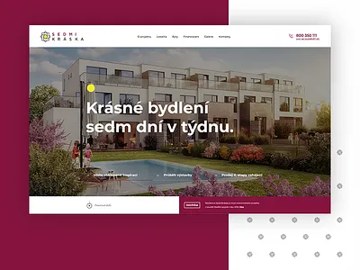 Apartment - Sedmi apartment architect clean flats house ui web website