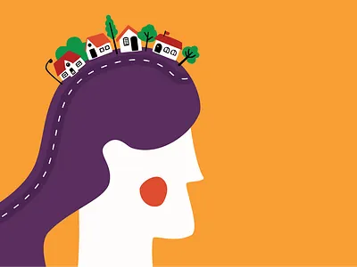 La importancia del barrio illustration