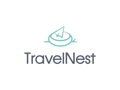 TravelNest airplane branch logo nest paper protection safety stick travel