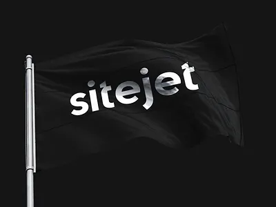 Raise your flags! Sitejet Branding / Identity black branding cms edge identity logo logodesign logotype modern sharp sitejet software typography website websitebuilder wordmark wordmarkdesign