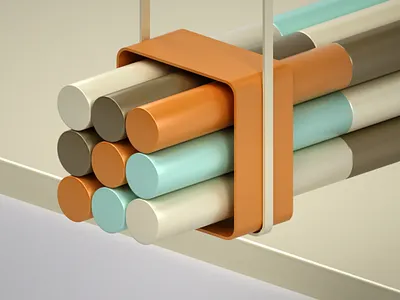 Tubes 3d c4d cinema 4d octane photoshop render tubes