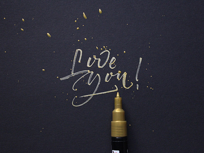 Hey! Love you! 😘 brush brushcalligraphy brushlettering brushpen customlettering font font design goodtype grafikdesign graphicdesign handlettering hellotype lettering rommerskirchen thedailytype type typewriter typografie typographie typography