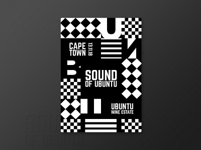 Sound Of Ubuntu Poster branding festival graphic design logo