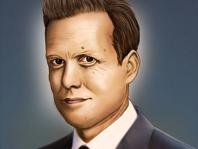 Harvey Specter design digital harvey paint paint brush photoshop specter suits