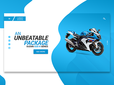Bikes Company Header app branding design mobile app design ui ux web website