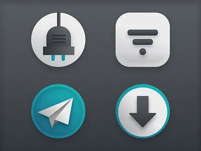 macOS icons for dark mode icons mac app