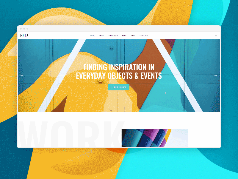 PXLZ - Design Studio Home Page agency animation business clean creative design digital modern multi concept multipurpose portfolio showcase studio theme ui ux wordpres wordpress