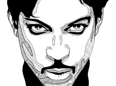Prince illustration prince vector