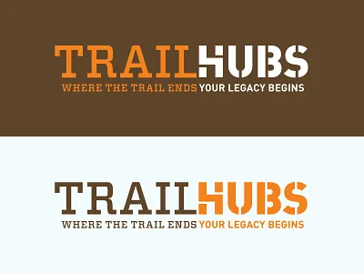 FWT Trail Hubs logo trails type wordmark