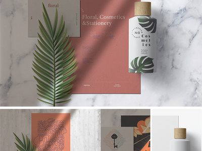 Fern Stationery Mockup Scene brand download free free mockup freebie mock up mockup mockup download psd