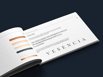 Vesencia Style Guide app branding branding identity design icon identity lettering logo logo design minimal panter panter vision project style guide style guide book symbol type typeface typography vector