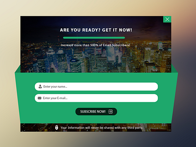 Popup Box Design design ui ux web