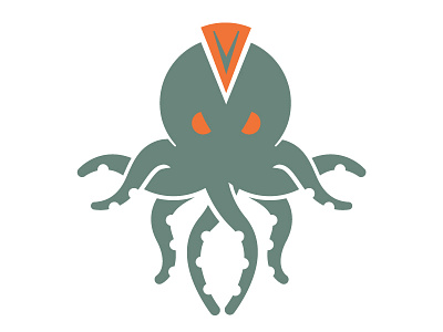 Octopizza branding character logo octopus pizza