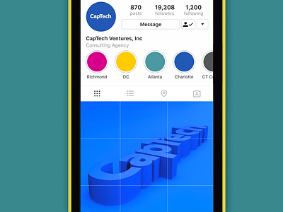 Instagram concept