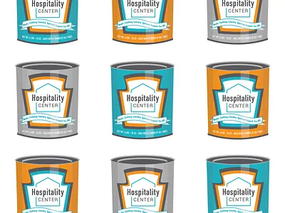 Non-Profit Work: Warhol #10 Can illustration promotional design tshirt design