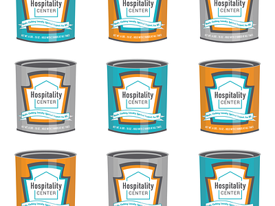 Non-Profit Work: Warhol #10 Can illustration promotional design tshirt design