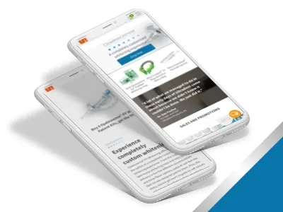 Ultraquick Opalesence e commerce html 5 javascript landing page web