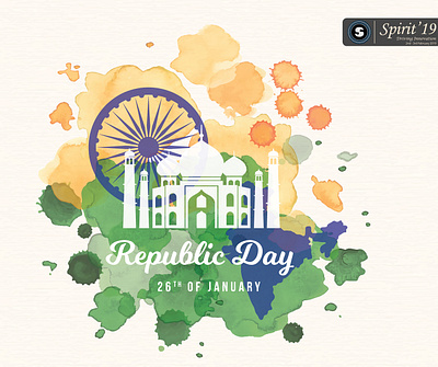 Republic Day design illustration spirit