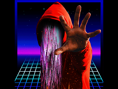 gleaming_the_cube_🖤 80s aesthetic after effects animation gif animated gif animation gif art iamnaomidesign illustration motion graphics parallax retro surreal vaporwave